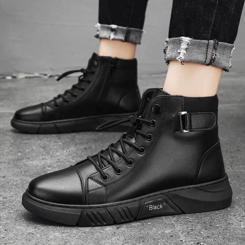 Bota de Couro Social - Man