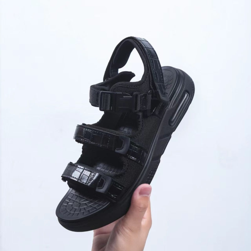 Sandália Masculina Couro de Luxo