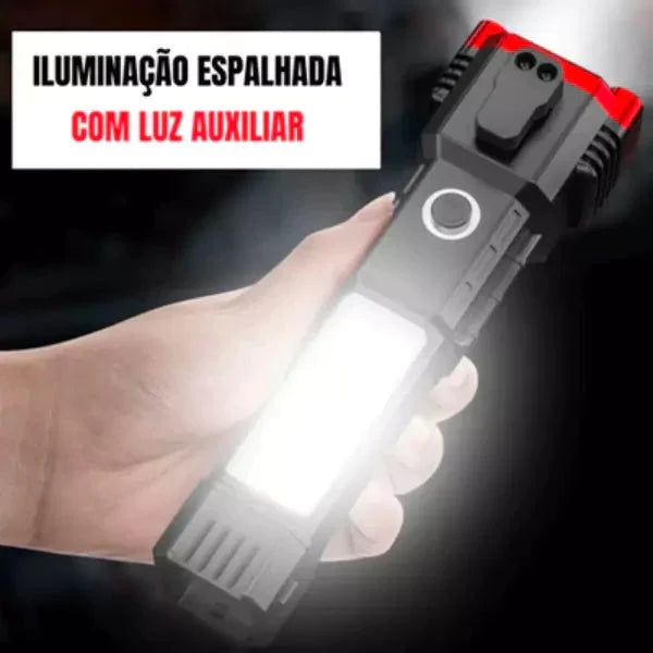 Lanterna Indestrutível 4 em 1 - Ultra Potência