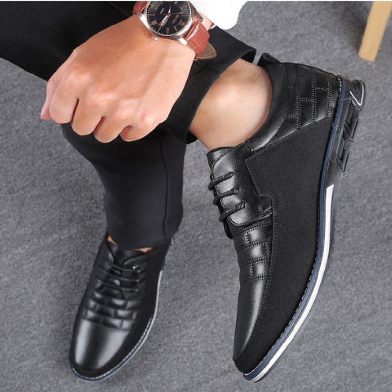 Sapato de Couro Mocassim - Live Max