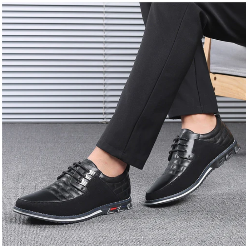 Sapato de Couro Mocassim - Live Max