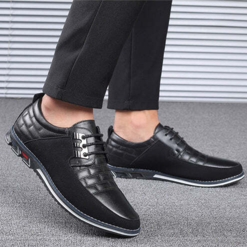 Sapato de Couro Mocassim - Live Max