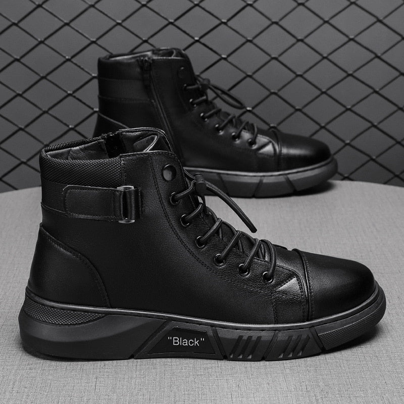 Bota de Couro Social - Man