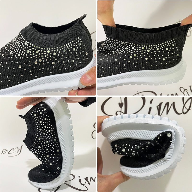 Tênis Fashion Strass